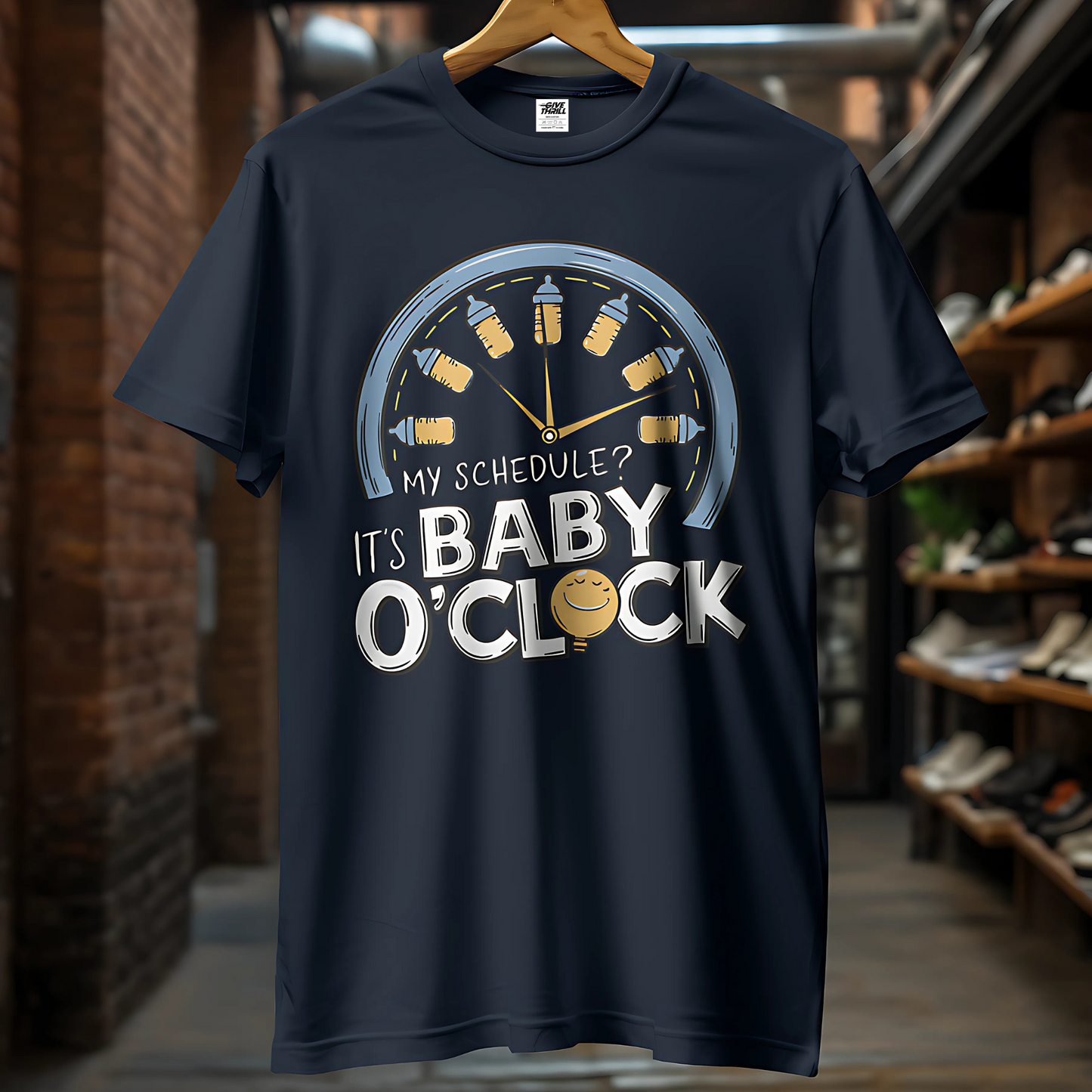 Baby O'clock Unisex Half Sleeve T-Shirt