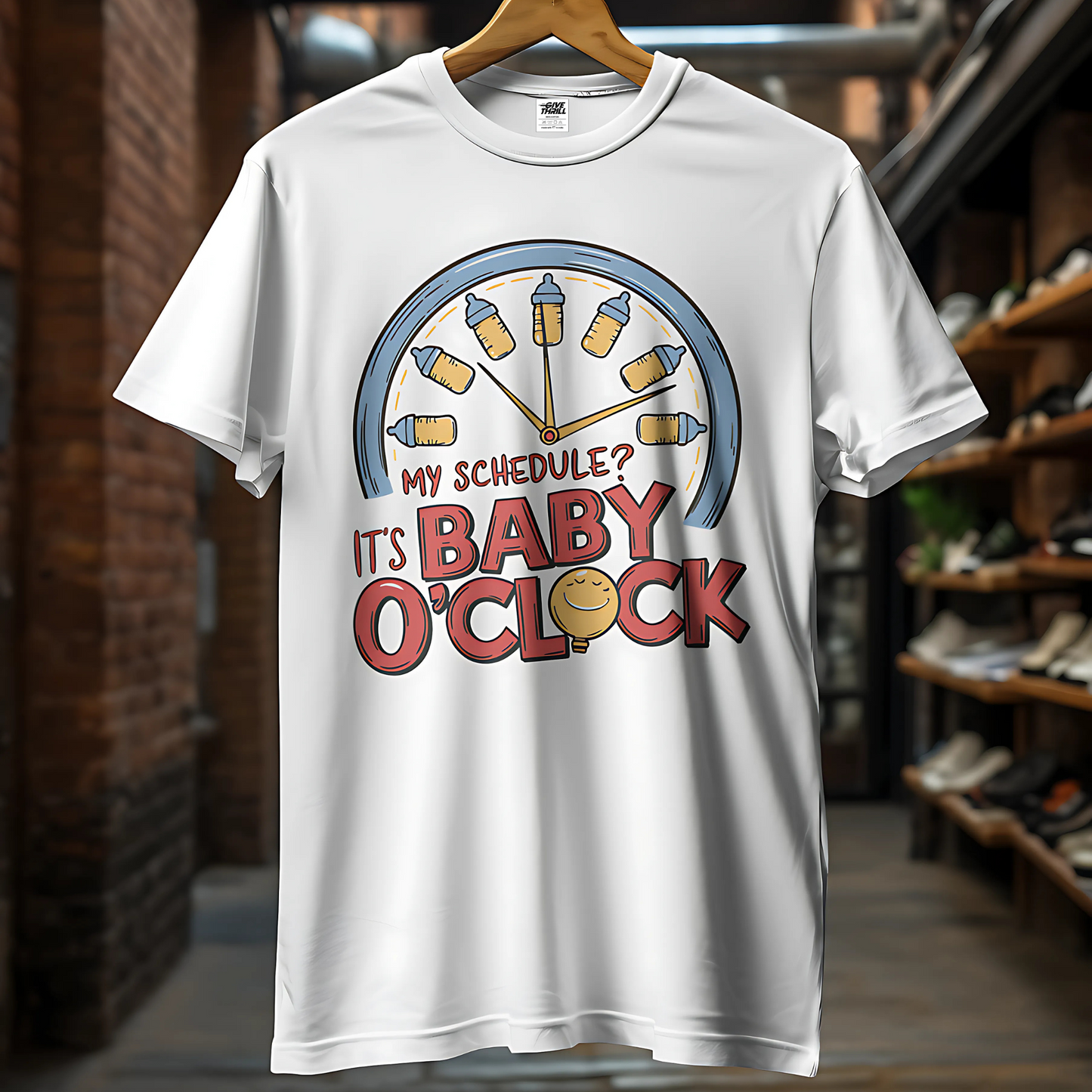 Baby O'clock Unisex Half Sleeve T-Shirt