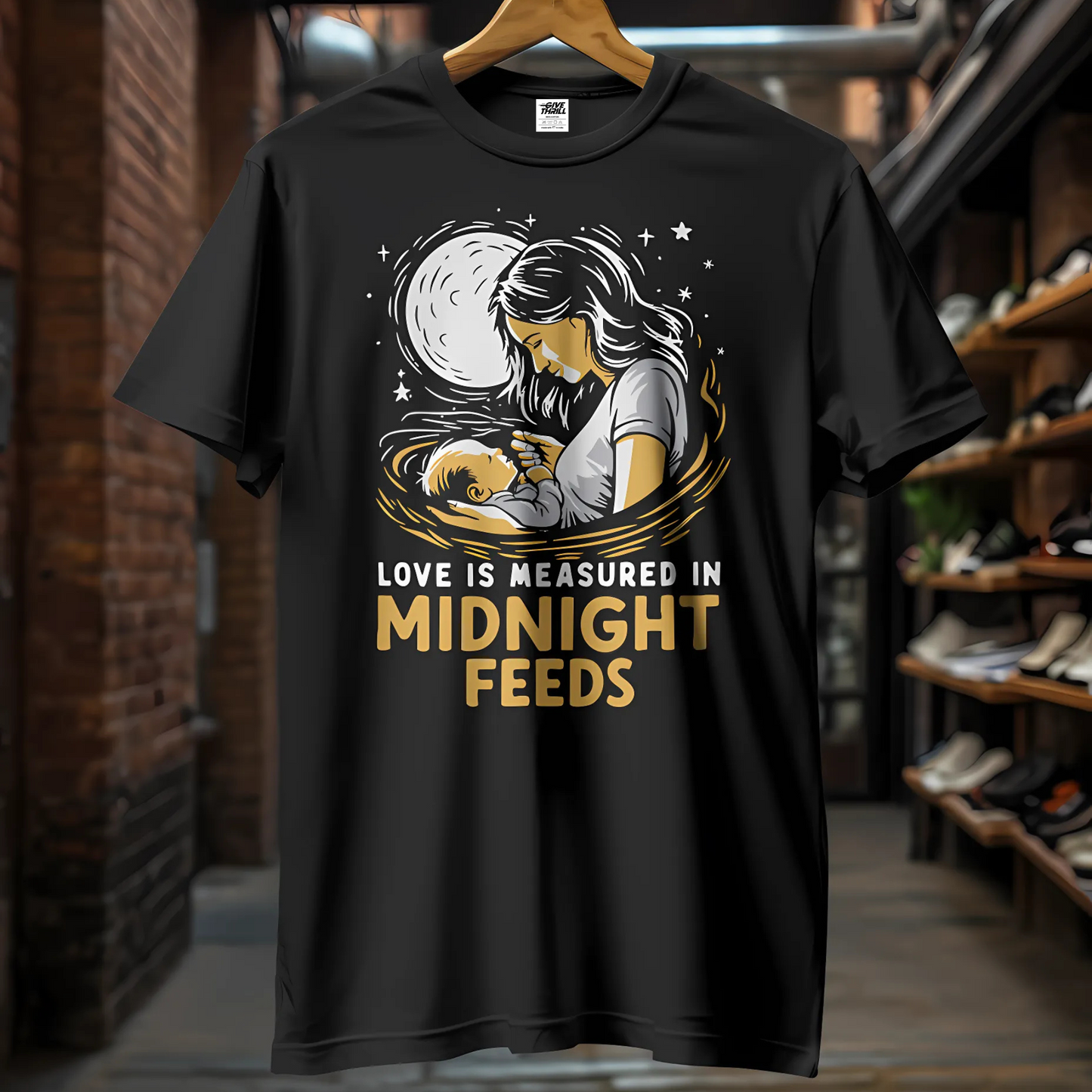 Midnight Love Unisex Half Sleeve T-Shirt