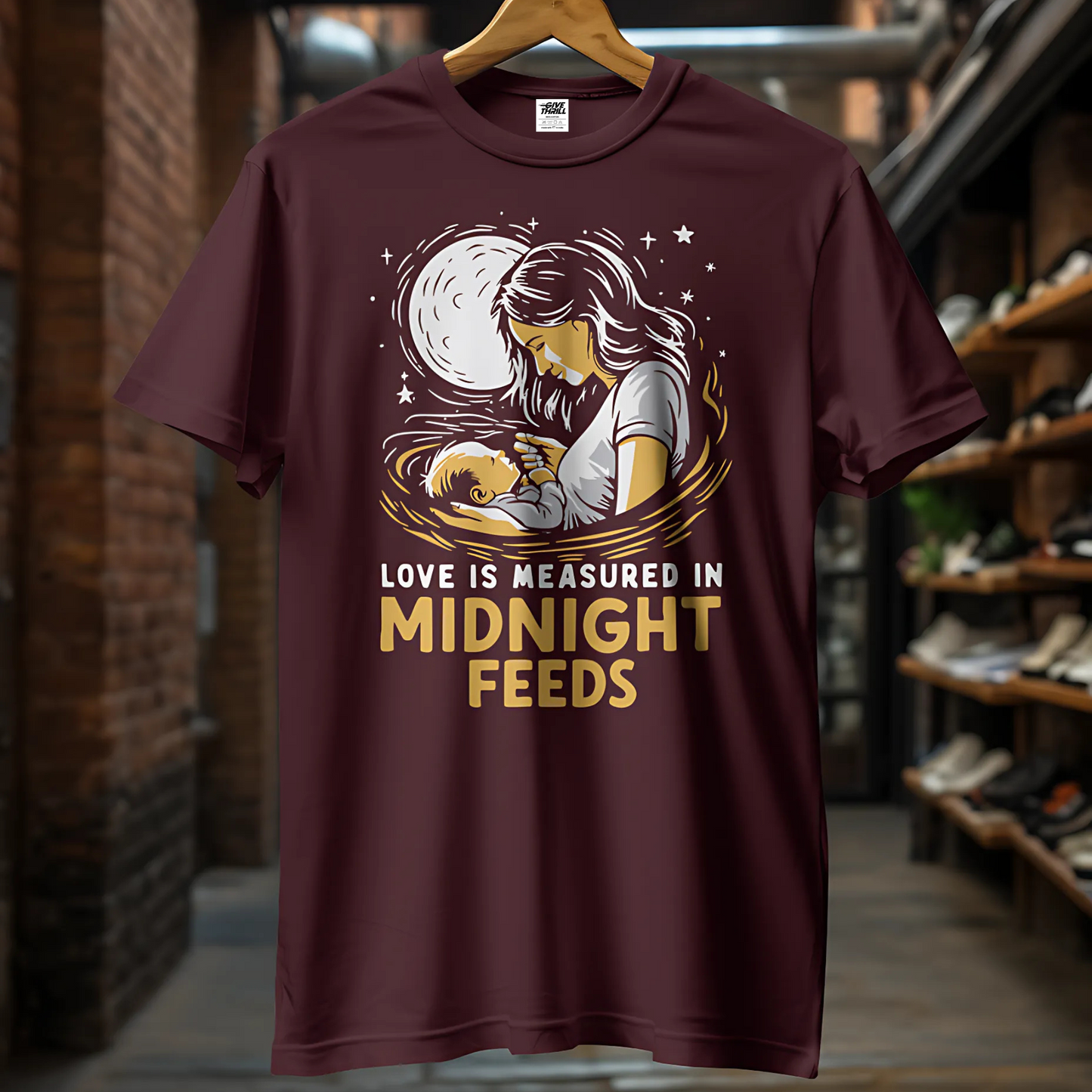 Midnight Love Unisex Half Sleeve T-Shirt