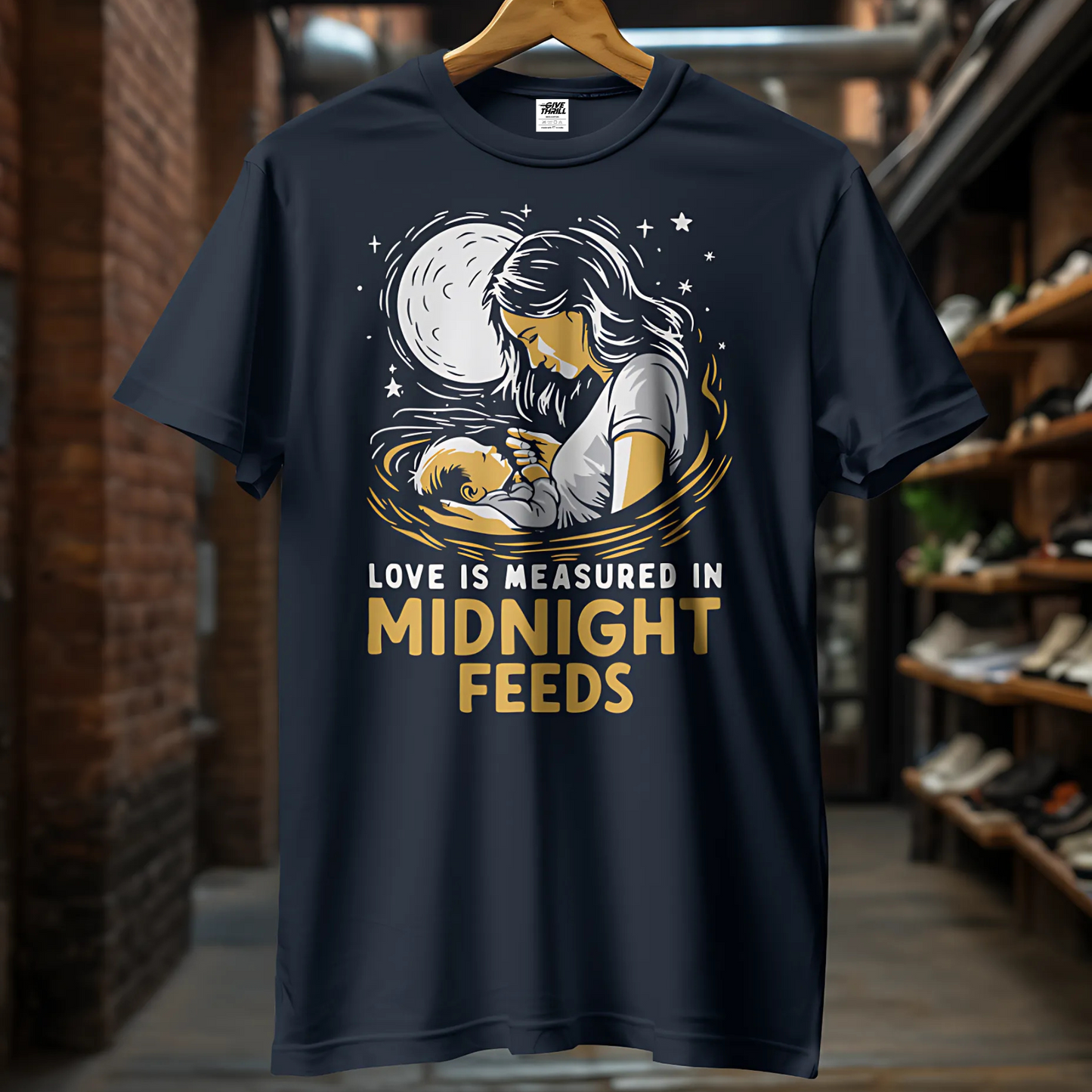 Midnight Love Unisex Half Sleeve T-Shirt