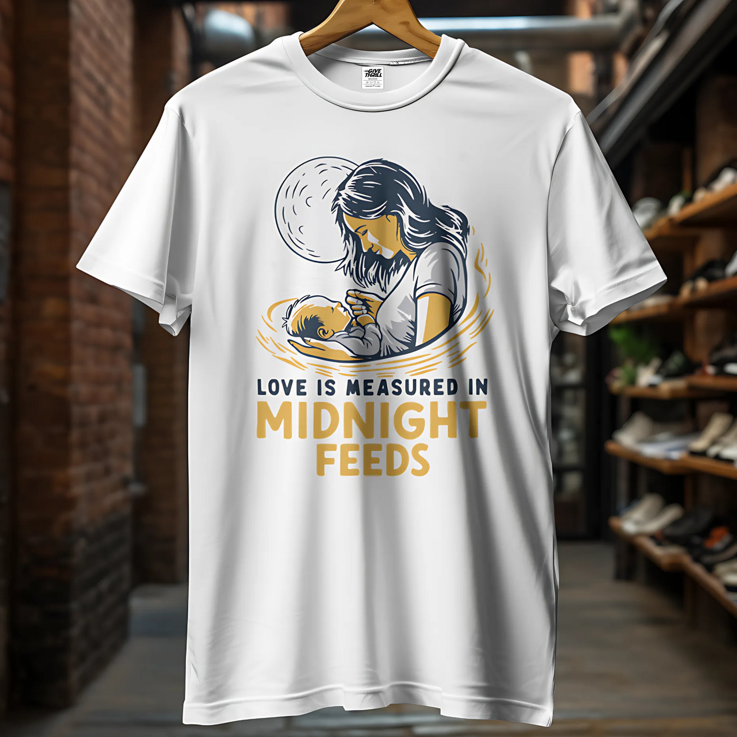 Midnight Love Unisex Half Sleeve T-Shirt