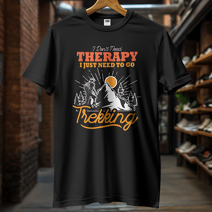 Trek Therapy Unisex Half Sleeve T-Shirt