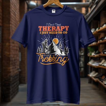 Trek Therapy Unisex Half Sleeve T-Shirt