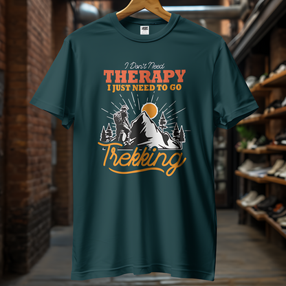 Trek Therapy Unisex Half Sleeve T-Shirt