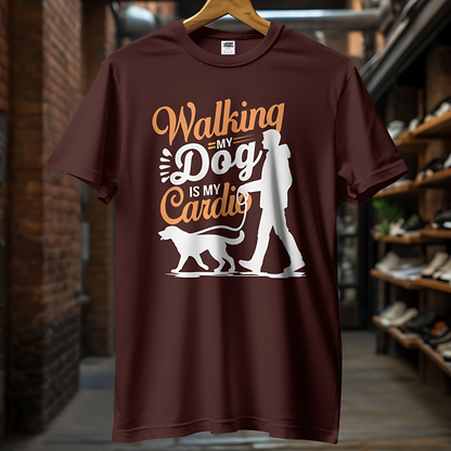 Walking Buddy Unisex Half Sleeve T-Shirt